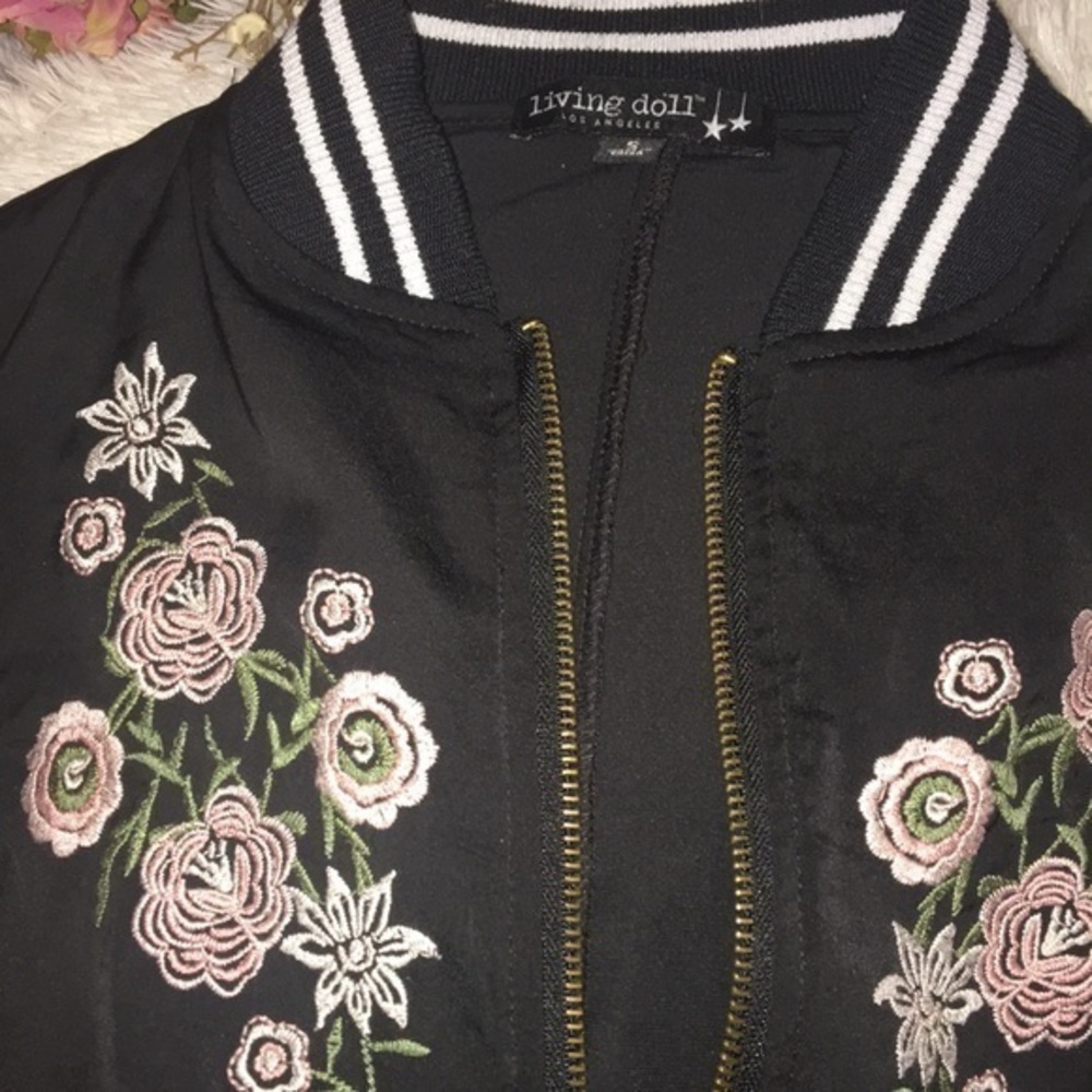 Living doll Los Angeles, Sheer n silk like jacket